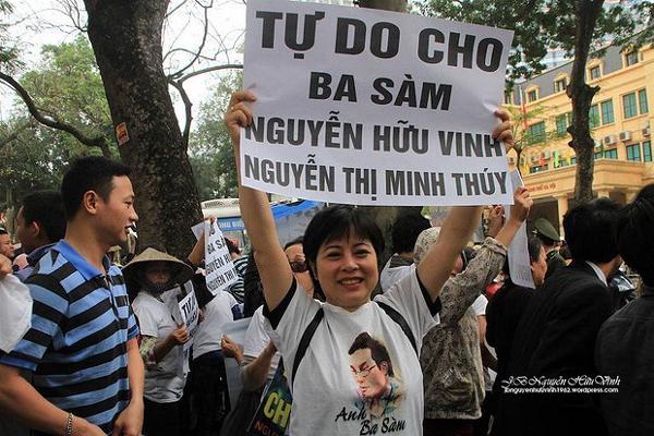 Bà Nguyễn Thúy Hạnh bị bắt RFA